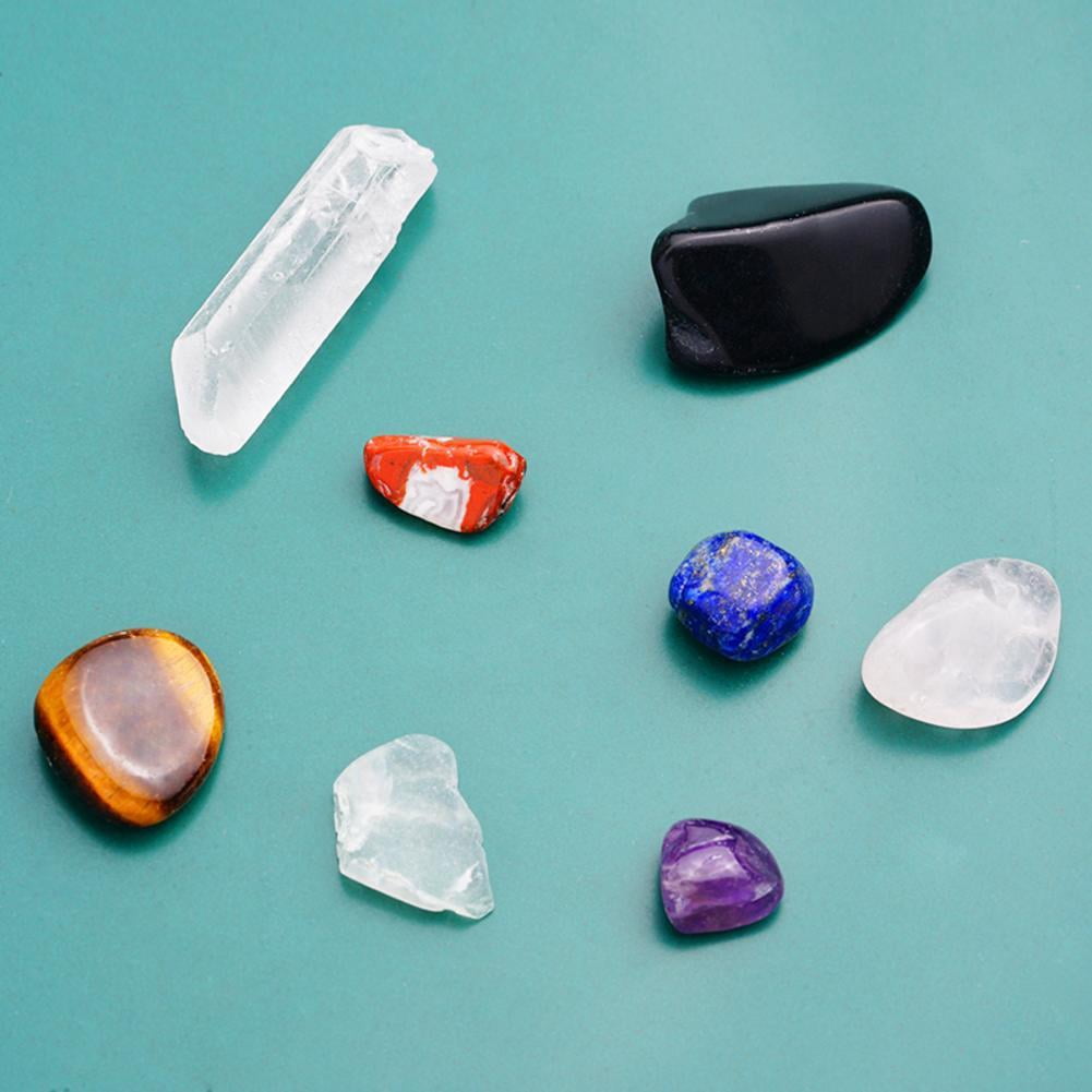 Buy Chakra Stones Healing Crystals Set Of 8, Tumbled And Polished, For ...