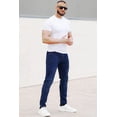 thumbnail image 4 of Pantalones vaqueros Heyfanee, ajustados, elásticos, de mezclilla suave para hombre, 4 of 6