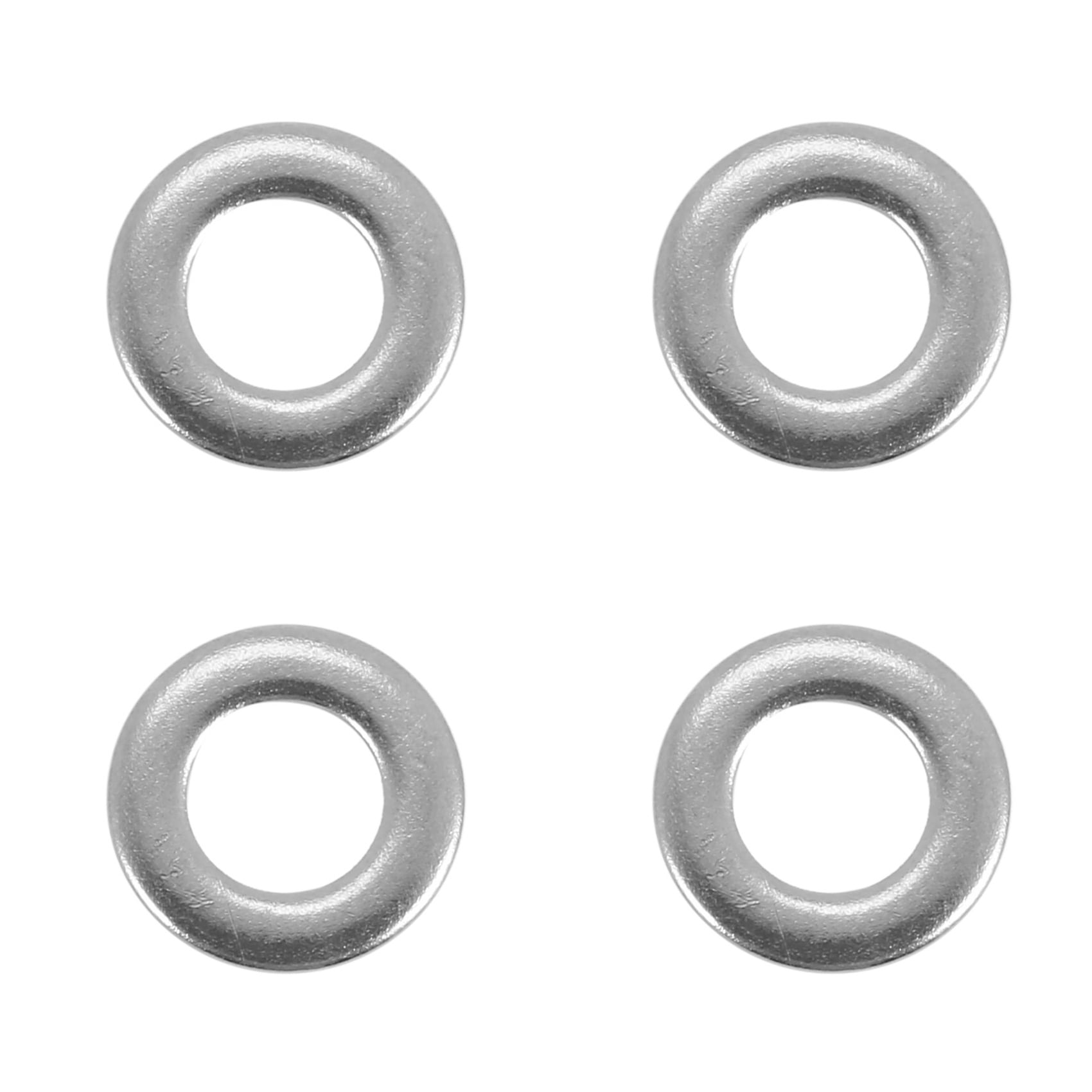 M5x10mm Acier inoxydable Rondelles plates pour boulons et vis 100 PCS