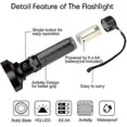 thumbnail image 2 of UV Torch, Upgraded UV Lamp 100 LED Flashlight Black Light Ultraviolet Lamp, 2 of 5