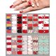 thumbnail image 2 of Juego de pegatinas para manicura, pegatinas de armadura, pegatinas para uñas de Halloween y Navidad, serie de pegatinas para manicura, 2 of 6