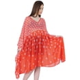 thumbnail image 3 of Moomaya Printed Kaftan For Womens Short Loose Kimono Beach Evening Loungewear Dress, 3 of 7