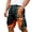 Orange@GC@, variant on CONZONE Mens Cargo Shorts Buttons Summer Shorts For Men Camouflage Lightweight Loose Fit Outdoor Shorts With Pockets