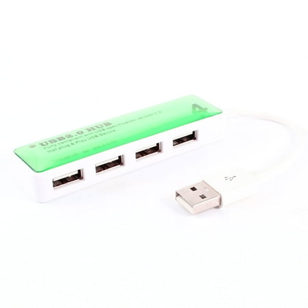 Universal 4 Ports Hi-Speed USB 2.0 Hub Adapter for Mac Laptop PC Universal 4 Ports Hi-Speed USB 2.0 Hub Adapter for Mac Laptop PC