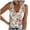 A-Beige1682, variant on Womens Tank Tops Mini Pink Floral Print V Neck Sleeveless Camisole Ribbed Summer Streetwear Tops