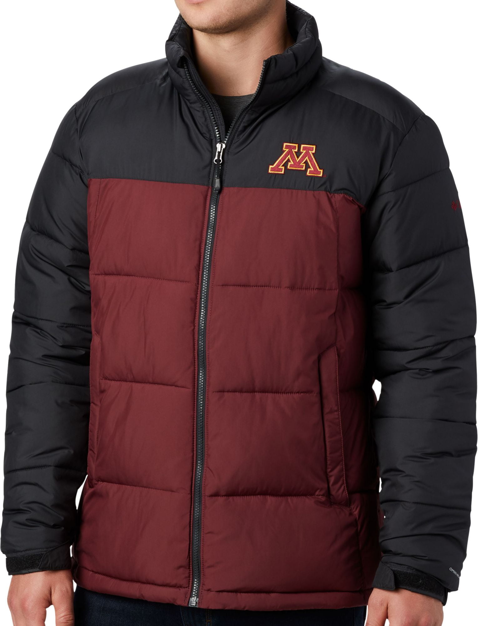 columbia maroon jacket
