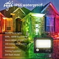 thumbnail image 3 of Reflector LED Eleganted, 60 W, RGB, 2700 K, IP66, con control mediante APP, 3 of 9