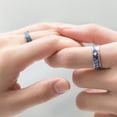 thumbnail image 4 of Anillo abierto de cielo nocturno, exquisito estilo Simple y elegante, decoración de manos, decoraciones de joyería, anillos para adultos, Ropa, zapatos y accesorios Miscelánea para los hombres Minnieouse AP015042-01, 4 of 6