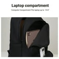 thumbnail image 3 of Travelhouse Travel Backpack Laptop Business 18 Inch Business Anti Theft Slim Sturdy College School Computer Bag.Black, 3 of 8