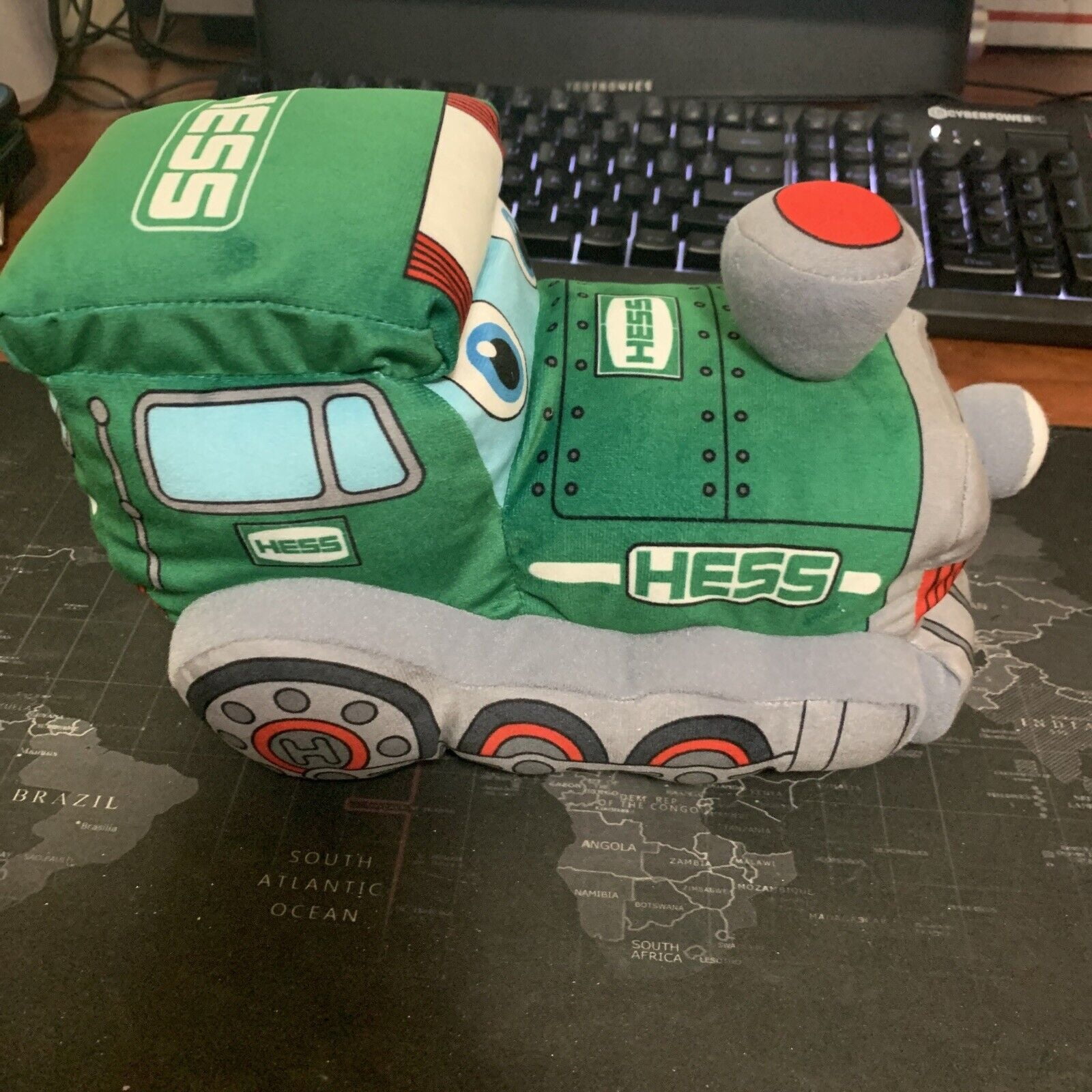 2022 My Plush Choo-Choo Train By Hess Working Lights And