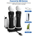 thumbnail image 4 of FYBTO PS5 Controller Charger Station, 4 in 1 PS5 Controller Charging Station, Fast Charging Dock Compatible with PS 5 VR Wireless Controller,, 4 of 7