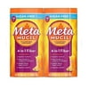 Metamucil Fiber 4-in-1 Psyllium Sugar-Free Fiber Supplement Powder, Orange (26.6 oz., 2 pk.)