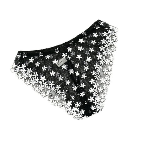 

Women s Cotton Bikini Brief Underwear New Hot Panties For Women Seeing Through Low Waist Lace Skinny Sexy Panties【Multipacks】