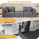 thumbnail image 5 of Sofá Modular Multifuncional Convertible con Puff y Asientos Individuales para Sala, 5 of 6
