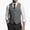 A-Grey, variant on Men's Casual Business Vests Lightweight Waistcoat Slim Fit Suit Vest