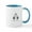 White/Blue Inside, variant on CafePress - Holiday Penguins Mugs - 11 oz Ceramic Mug - Novelty Coffee Tea Cup