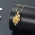 thumbnail image 3 of Rose Floer Cremation Jewelry Urn Pendant Necklace Pet Cremation Ash Urn Jewelry Ashes Mini Keepsake, 3 of 7