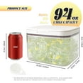 thumbnail image 2 of Support de Capsules de Lessive avec Couvercle, Distributeur Automatique - Contenant Scellé pour 115 Capsules pour Organisation de Lessive et Lave-Vaisselle - 94oz, 2 of 8