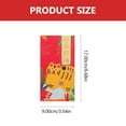 thumbnail image 4 of Weiweiguan 36 Pcs Sachets Rouges du Nouvel An Tigre du Zodiaque Motif Dessin Animé Fête du Printemps Sachets d'Argent, 4 of 7