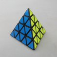 thumbnail image 4 of Master's Hand Cuarto orden Pirámide Cubo 4x4 Triangular Cubo de 4 lados Deformado Juguete de forma especial kaili Sencillez, 4 of 5