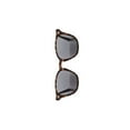 thumbnail image 4 of grinderPUNCH Bifocal Readers Keyhole Retro Square Horn Rimmed Semi Cat Eye Sunglasses for Women, 4 of 6