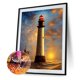 thumbnail image 2 of Diamond Painting 5D DIY Full Round Drill Faro Decoración del hogar (A2971) FLhrweasw Nuevo, 2 of 9