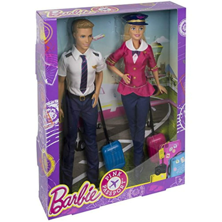 Barbie Careers Barbie and Ken Doll Giftset (2-Pack) - Walmart.com
