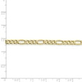 thumbnail image 5 of 10K Yellow Gold 4.75mm Semi-Solid Figaro Chain 24 IN, 5 of 5