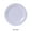 White, variant on Yanco MS-109YL Mile Stone Narrow Rim Round Plate, 9" Diameter, Melamine, Yellow Color, Pack of 24