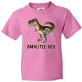 thumbnail image 3 of Inktastic Limb Loss Awareness Amputee Rex with Prosthetic Leg Youth T-Shirt, 3 of 5