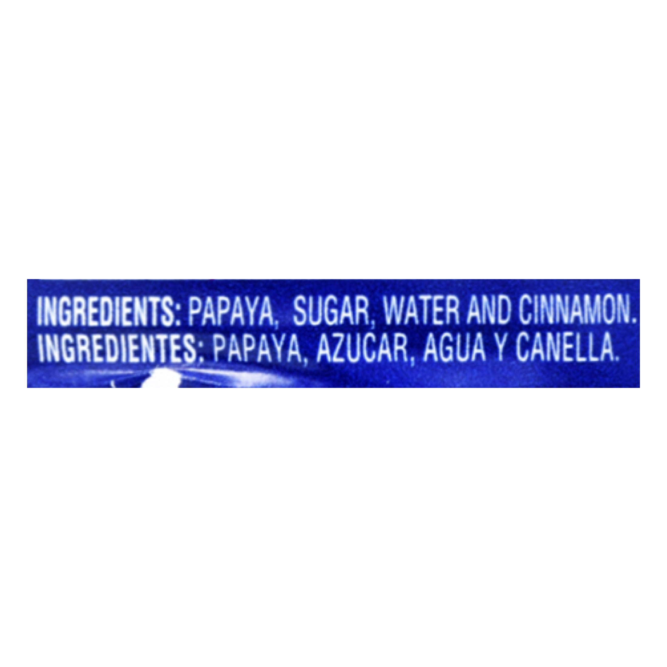 (6 pack) Goya Papaya Slices, 15 oz