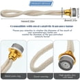thumbnail image 3 of PPKVUFD 1 Pieces Oil Lamp Wick Fragrance Oil Lamp Wick Replacement Air Control Catalytic Burner for Diffuser Aromatherapy Home Decoration, 5.5 Inch, 3 of 7