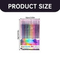 thumbnail image 3 of BMYJ 12/18PCS Glitter Gel Pen Set, Glitter Gel Pens for Coloring Books, Artist Colored Gel Markers Colorful Pens Neon Gel Pens for Adult Coloring Books and Drawing, 3 of 9
