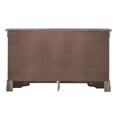 thumbnail image 5 of Passion Furniture PF-G6702-D Verona 6-Drawer Metalic Black Dresser - 33 x 59 x 16 in., 5 of 5
