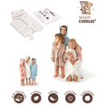 thumbnail image 3 of Premium Toddler Robe For Babies And Kids - Bamboo Rayon With Hood - Girls & Boys (2-3T White), 3 of 4