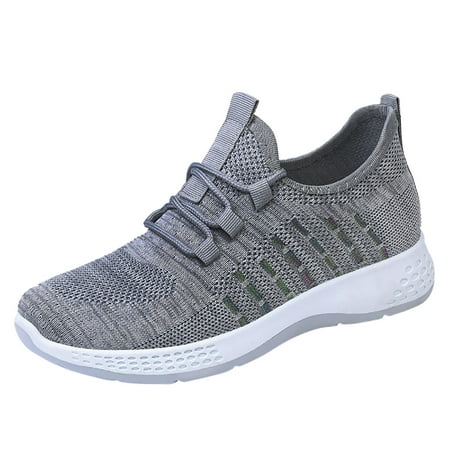 HSMQHJWE White For Women Womens Non Slip Running Shoes Tennis Sports Walking Shoes