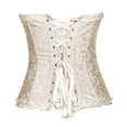 thumbnail image 5 of Women's Corset Top Lace Bustier Overbust Corset Tops for women Plus Size, 5 of 6