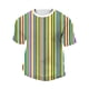 thumbnail image 5 of Ceisia Men's Mardi Gras Stripe T-shirt Loose Fit Short Sleeve Round Neck Purple Green Yellow Festival Tee Tops Purple M Gifts, 5 of 5