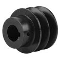 thumbnail image 3 of Double V Belt Pulley for 20mm Bore Groove Pulley A Belt for 168F 170F GX110 GX120 GX160 GX200 7HP Engine Engine Pulley, 3 of 5