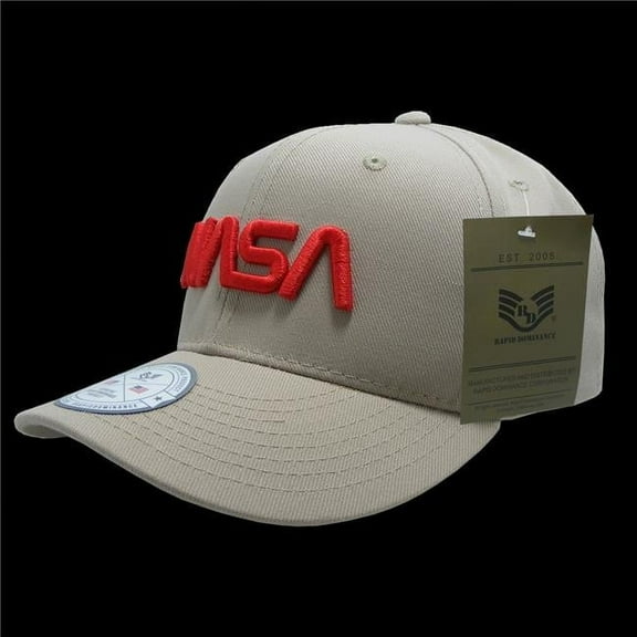 Worm NASA Deluxe Cap, Khaki - One Size