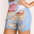 thumbnail image 5 of Pink Cupcake Women's skirt With Hide Pocket Tennis Skirt Golf Skirts Badminton Skirts Running skirts Cupcake Cake Food, 5 of 7