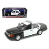 Ford Crown Victoria Unmarked Police Car 1/18 Diecast Model Car by Motormax
