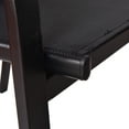 thumbnail image 6 of Topbuy 4PCS Black Furniture Set Chairs Coffee Table Patio Garden Brand New, 6 of 7
