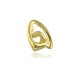 thumbnail image 5 of 18k Plated Gold Teeth Grills Top Tooth Grill Cap Fashionable Teeth Accessories Universal for Women Silver Single Peach Heart, 5 of 5