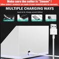 thumbnail image 4 of HLONK Charger Docking Station for Wii Remote Controller  2pcs Batteries for Wii Remote Charger 2800mAh, 4 of 7