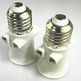 thumbnail image 3 of E27 Bulb Adapter Lamp Holder Base Socket Conversion With For Lighting Ac100-240v 4a Eu Plug B0R0, 3 of 9