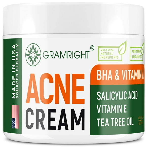 Crema facial para el tratamiento del acné GRAMRIGHT Acne Spot Aceite de árbol de té