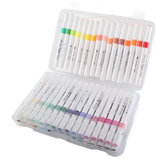 NFTIGB Acrylic Paint Markers, 48 Count, Waterproof Graffiti Pens for Glass, Metal, Wood