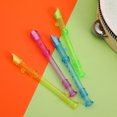 thumbnail image 4 of 4pcs 6-Hole Mini Clarinet Transparent Flute Children Beginner Music Playing Wind Instruments (Random Color), 4 of 4