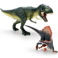 thumbnail image 4 of Realistic 15" Large Tyrannosaurus Rex & Spinosaurus Dinosaur Action Figures with Movable Jaws – Gift for Birthdays, Collectibles, Cake Toppers, Party Decor & Room Decor for Kids Ages 3-12, 4 of 6
